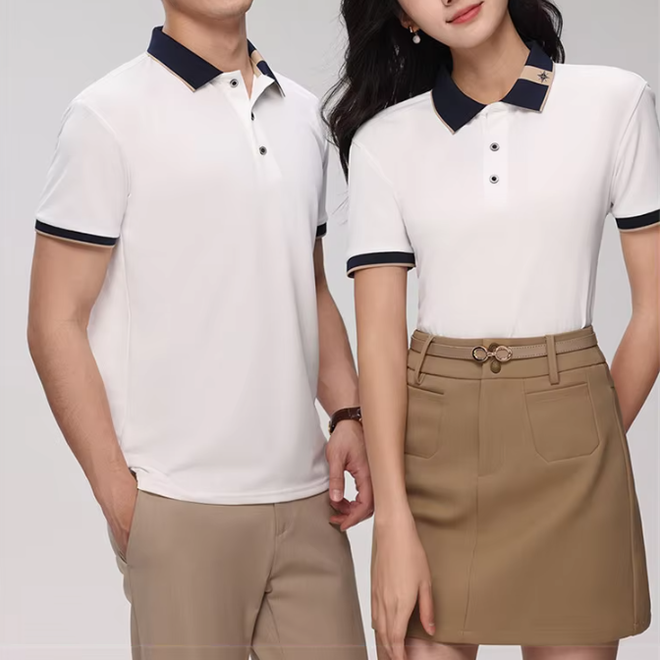 Mens Short Sleeve Polo Shirt Golf Jersey