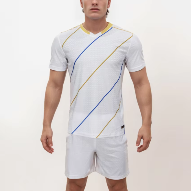 High Quality Quick Dry Soccer Jersey Set for Men