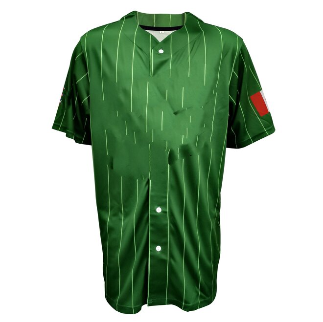 Breathable and Plus Size Sublimation Baseball Jersey