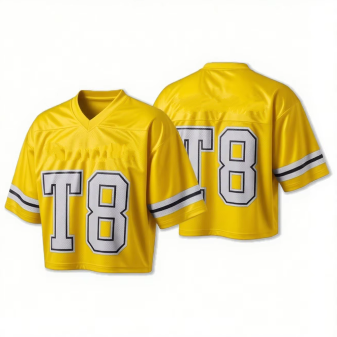 Streetwear Cropped Soccer T Shirt