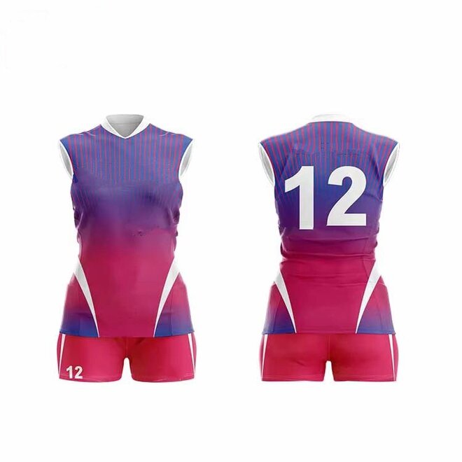 Womens Sleeveless Volleyball Jersey Set