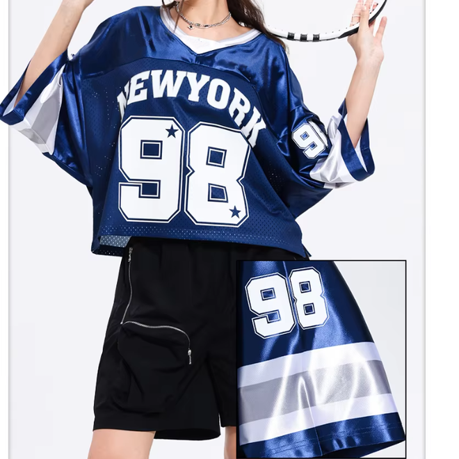 Breathable Fashionable Womens Tennis Jersey