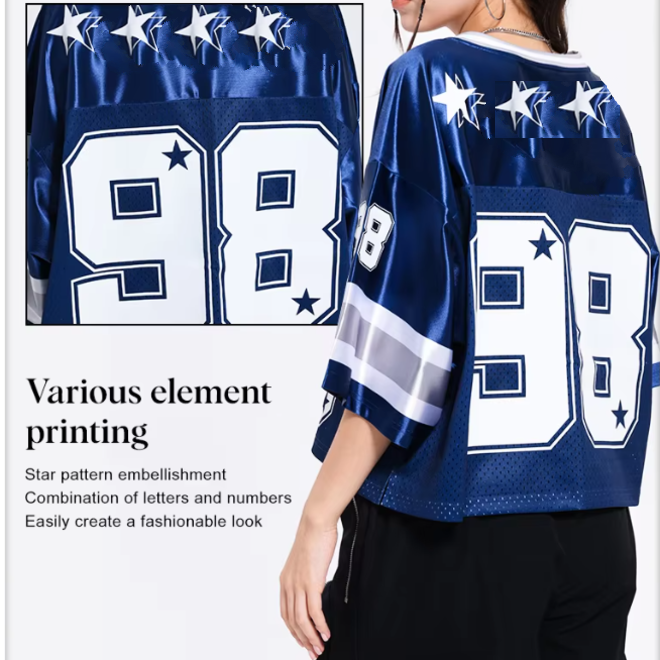Breathable Fashionable Womens Tennis Jersey