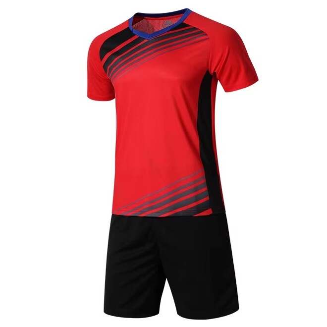 Youth Breathable Football Jerseys Set