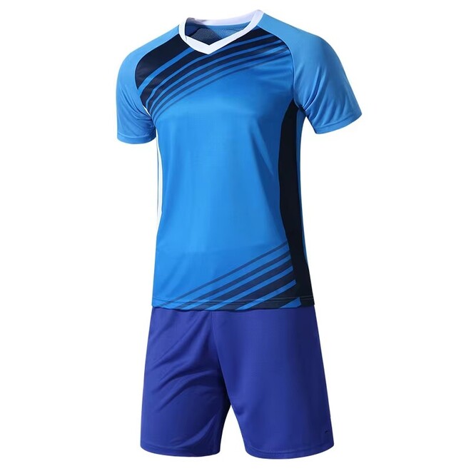 Youth Breathable Football Jerseys Set