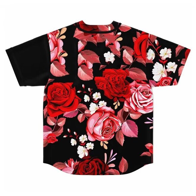 Youth Floral Baseball Jersey
