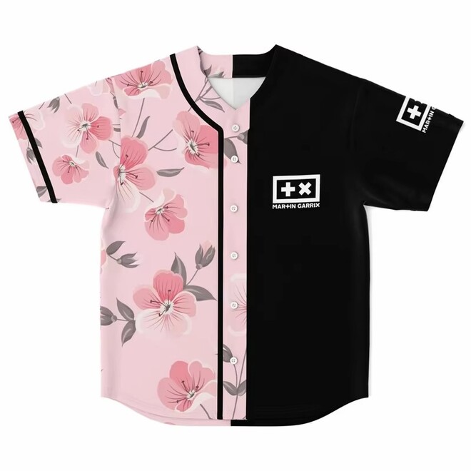 Youth Floral Baseball Jersey