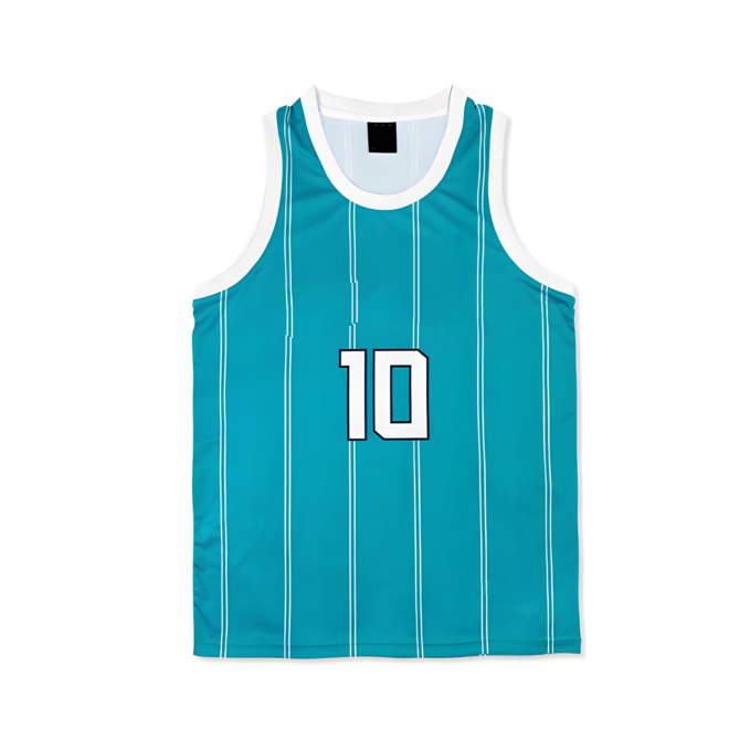 Youth Round Neck Anti Bacterial Basketball Jersey with Sublimation Print