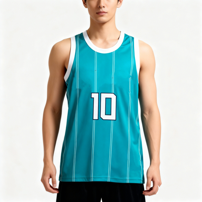 Youth Round Neck Anti Bacterial Basketball Jersey with Sublimation Print