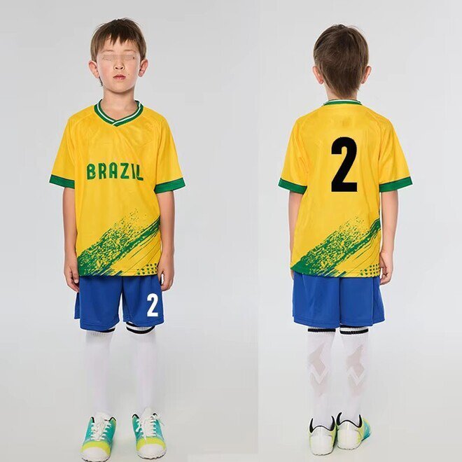 Kid Football Shirt and Shorts Set