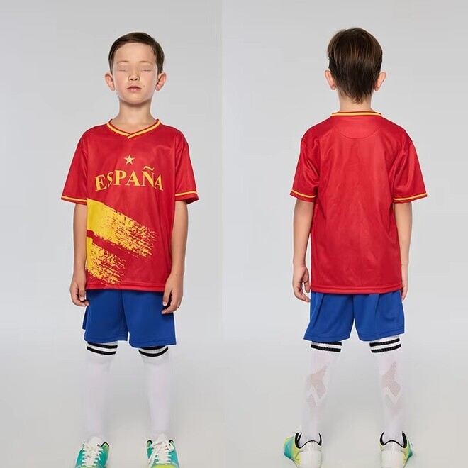 Kid Football Shirt and Shorts Set