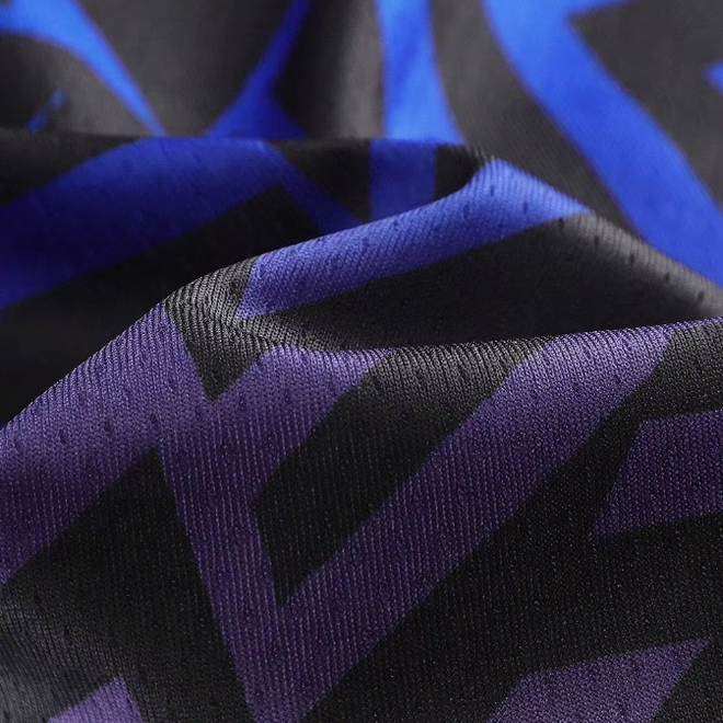 Lightweight Polyester Fabric Football Jersey Set