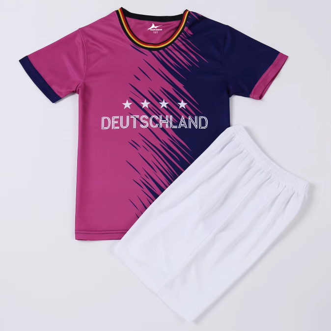 Fashionable Kids Soccer Jersey Set