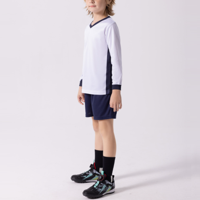 Kid Striped Football Jerseys Set