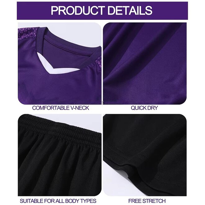 Kids Soccer Jersey with Socks Set