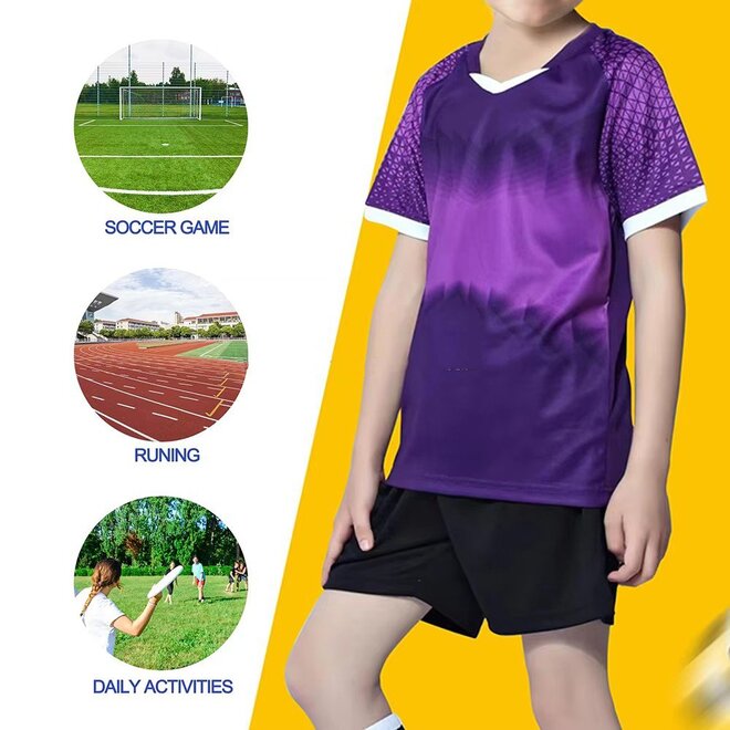 Kids Soccer Jersey with Socks Set