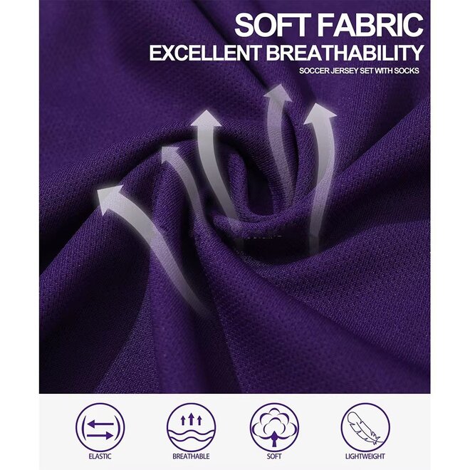 Kids Soccer Jersey with Socks Set