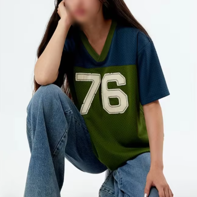 Fashion Breathable Women Plain Embroidered Stitched Mesh Basketball Jersey