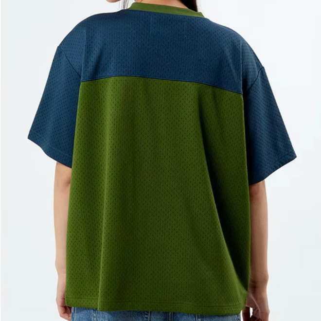 Fashion Breathable Women Plain Embroidered Stitched Mesh Basketball Jersey