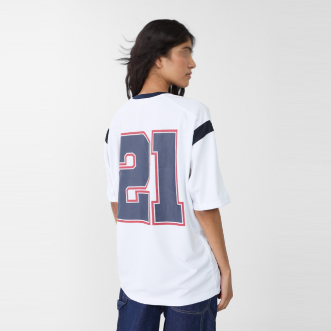 Oversize Breathable Eco Friendly Casual Football Jersey
