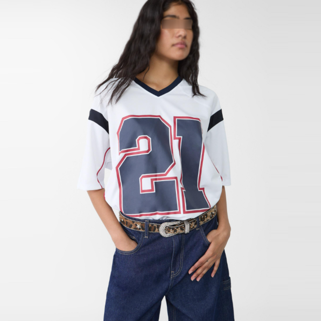 Oversize Breathable Eco Friendly Casual Football Jersey