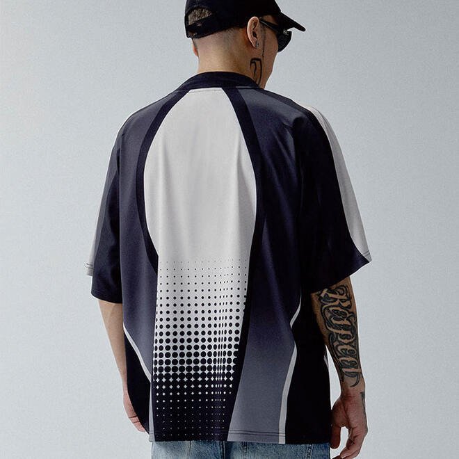 Mens Oversized Breathable Rugby Jersey